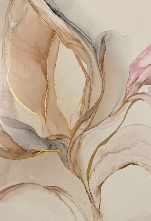 Flowing hues in soft harmony. Flowing hues in soft harmony.