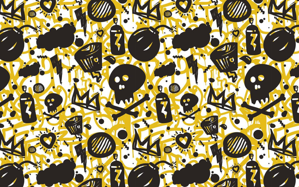Pattern of graffiti and objects u71803p 1024x640 - Pattern of graffiti and objects - tegory