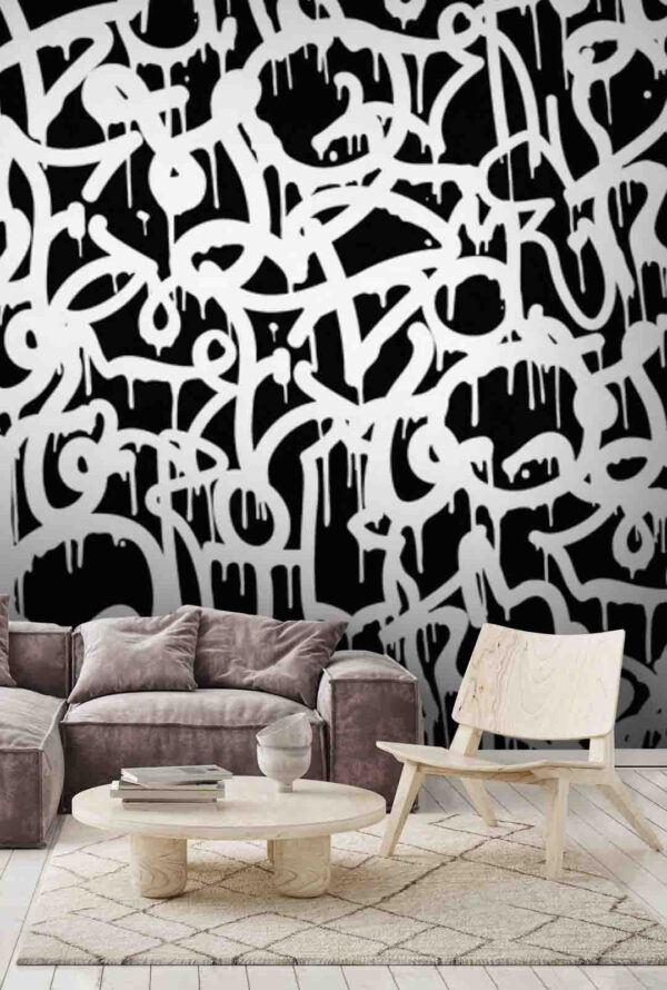 Black and white graffiti u71789pig2 600x890 - Black and white graffiti - tegory