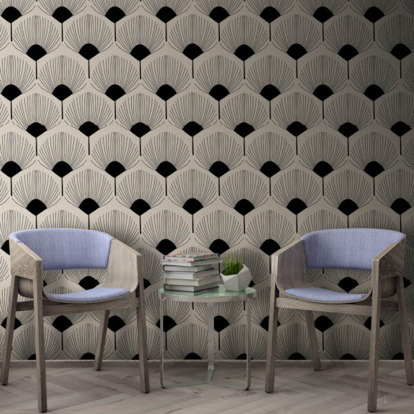 Pattern of hexagons on a black background u71723pig2 600x600 - Pattern of hexagons on a black background - tegory