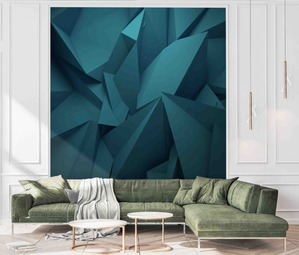 u71598pig1 1024x872 - Blue polygonal shapes