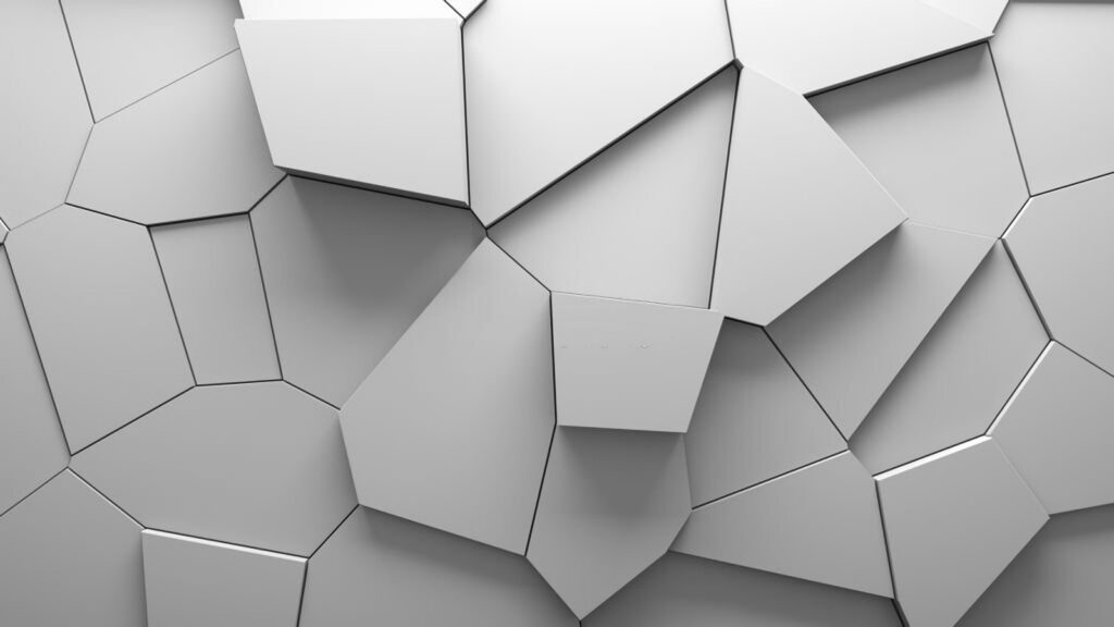 White wall with many irregular shapes u71596p 1024x576 - White wall with many irregular shapes - tegory