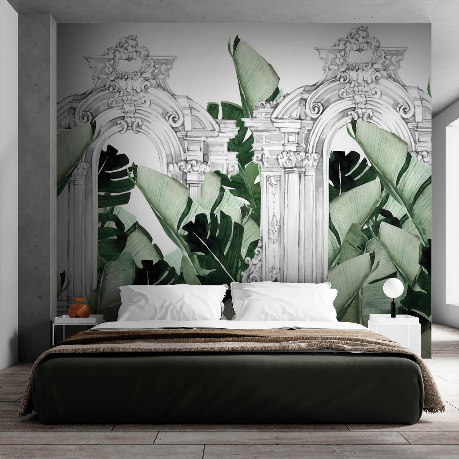 u71503pib1m - White archway with green leaves - tegory