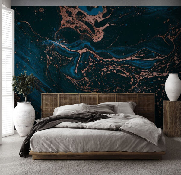 Swirling Midnight and Copper Rivers Swirling Midnight and Copper Rivers