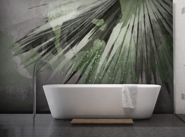 Wall murals Nature's art in muted tones