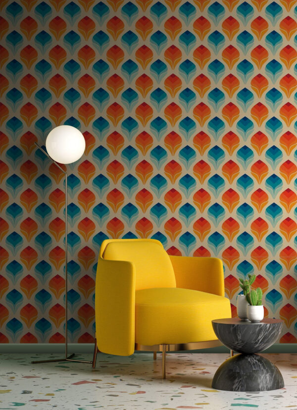 Pattern of orange and blue leaves u71428pig3 600x828 - Pattern of orange and blue leaves - tegory