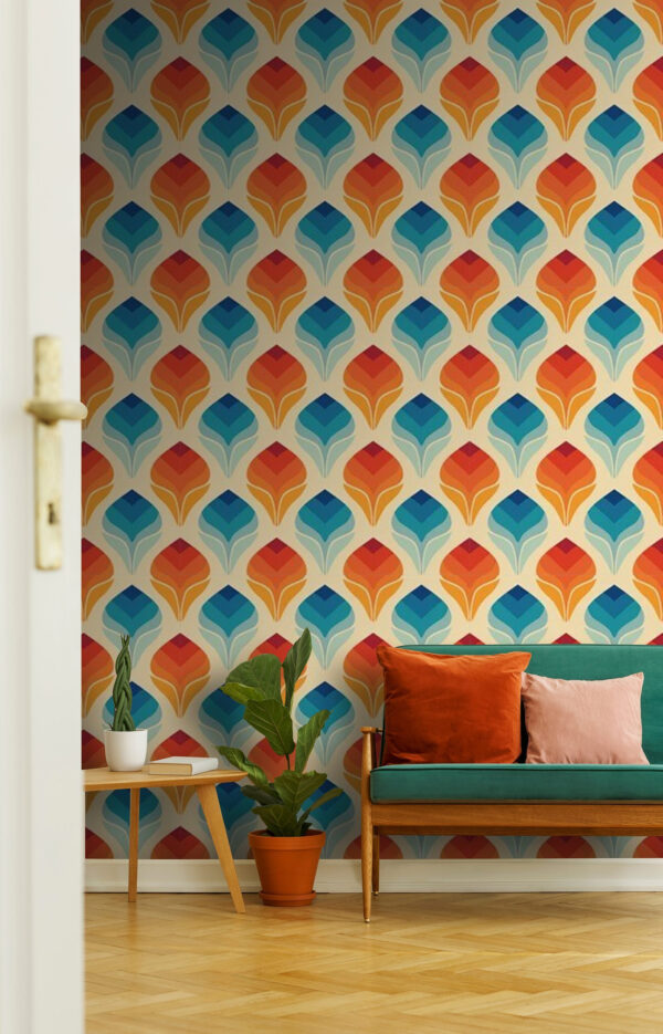 Pattern of orange and blue leaves u71428pig2 600x935 - Pattern of orange and blue leaves - tegory