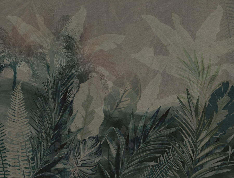 Group of leaves on a grey background u71423p 900x686 - Group of leaves on a grey background - tegory