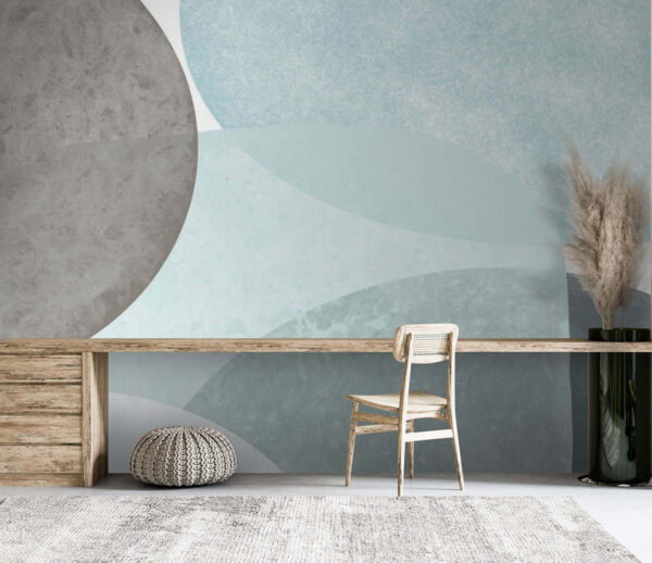 Abstract shapes in soft colors. Abstract shapes in soft colors.