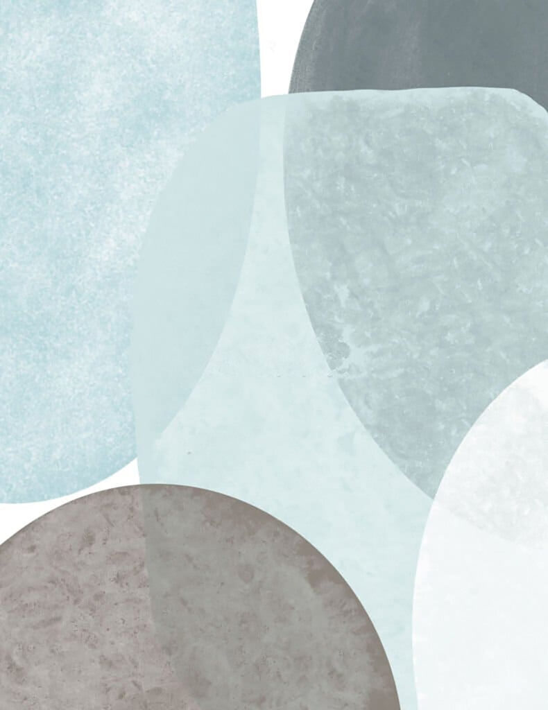 Abstract shapes in soft colors. Abstract shapes in soft colors.