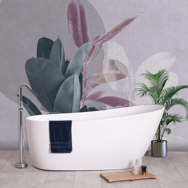 Tranquil layers of botanical beauty