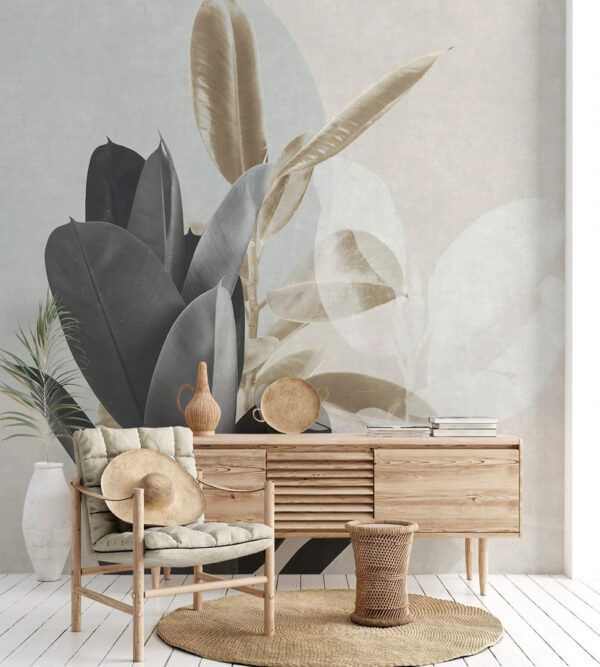 Elegant foliage against a muted backdrop. Elegant foliage against a muted backdrop.