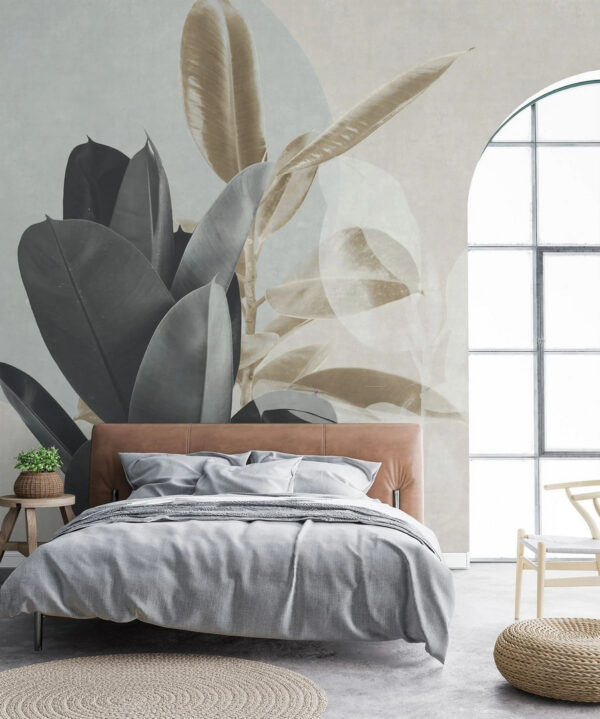 Elegant foliage against a muted backdrop. Elegant foliage against a muted backdrop.