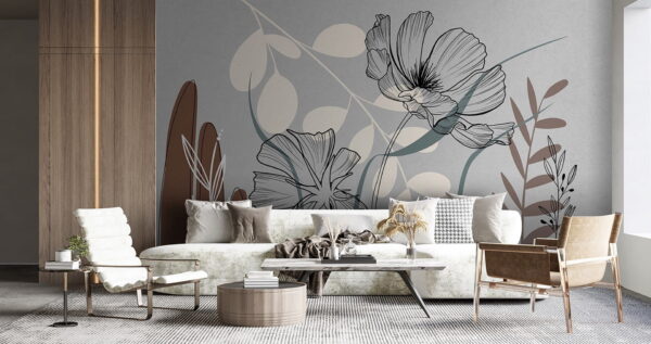 Drawing of flowers and leaves u71304pig1m 600x317 - Drawing of flowers and leaves - tegory