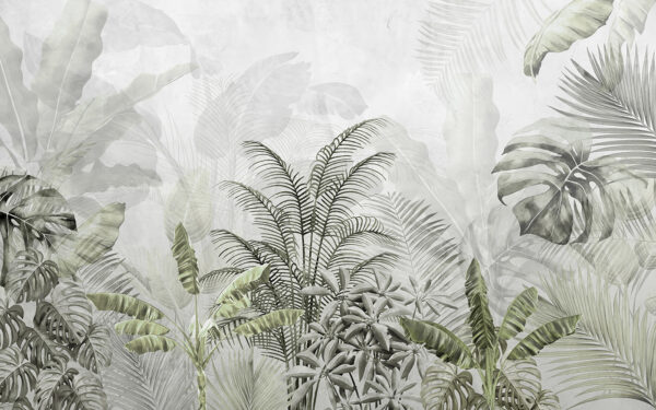 A wallpaper with plants A wallpaper with plants
