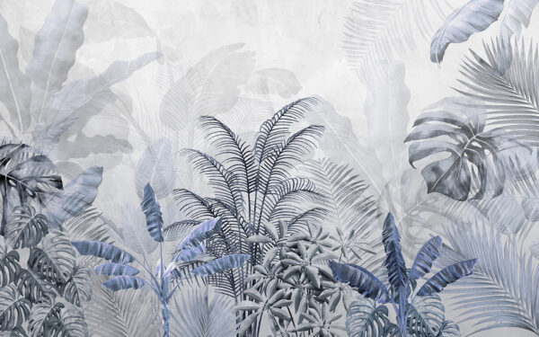 A group of plants with leaves A group of plants with leaves