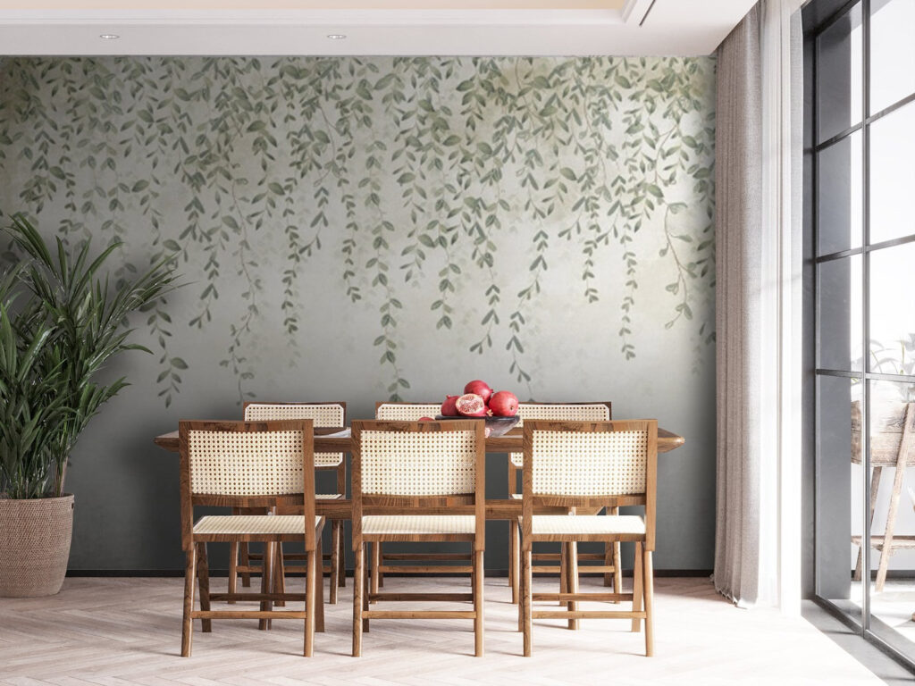 Painting of a vine with leaves u71244piq1 1024x768 - Painting of a vine with leaves