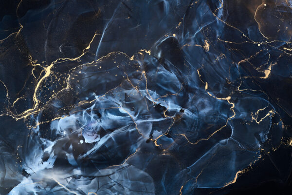 Marbled beauty with luminous veins Marbled beauty with luminous veins