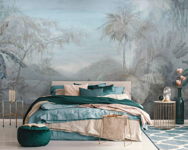 Painting of a landscape with trees and plants u67284pib111 600x480 - Painting of a landscape with trees and plants - tegory