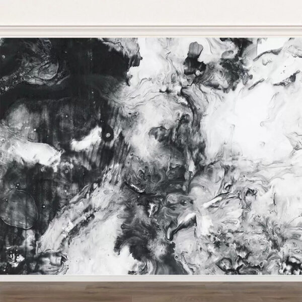 Black and white painting