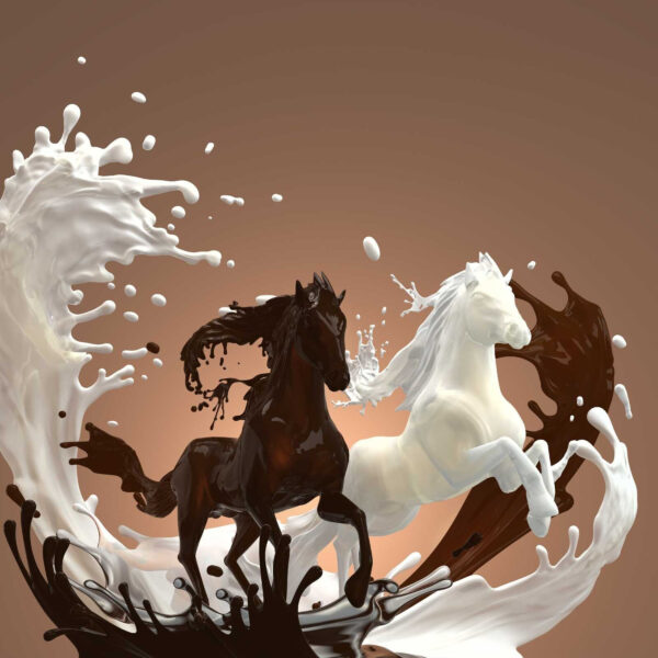 Horse with milk splashing around it u64873p 600x600 - Horse with milk splashing around it - tegory