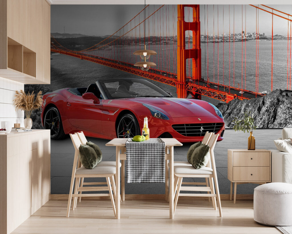 u64433pik119 1024x819 - Red sports car on a road with a bridge in the background - tegory