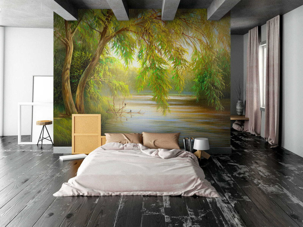 River with trees and grass u62865pib1 1024x768 - River with trees and grass