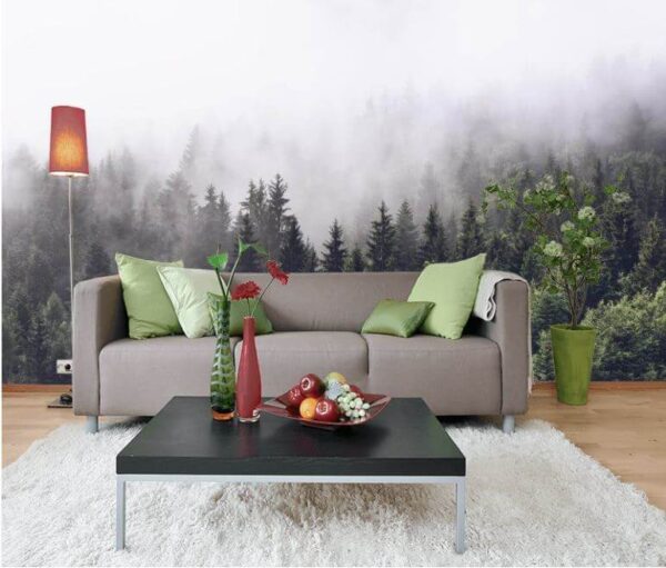 Forest of trees with fog u62724pig1m 600x511 - Forest of trees with fog - tegory