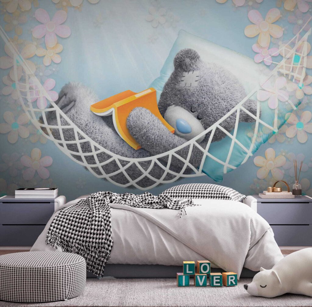 u61922pir1 1024x1009 - Teddy bear sleeping in a hammock - tegory