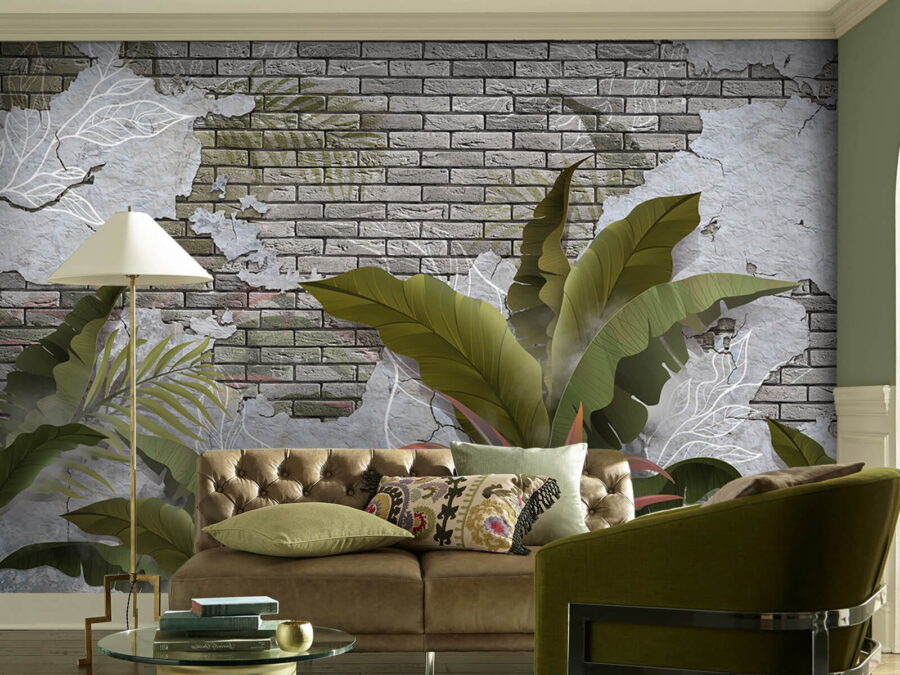 u59823pig1 900x675 - Brick wall with leaves and a brick wall - tegory