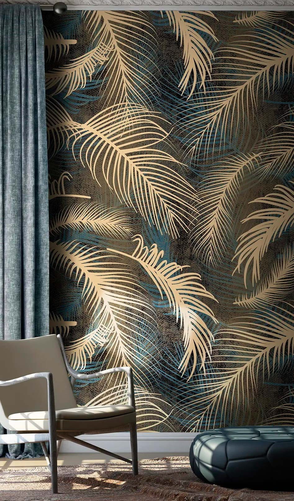 u59543pih1m - Pattern of palm leaves - tegory