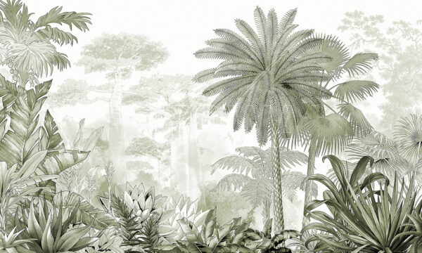A group of trees and plants A group of trees and plants