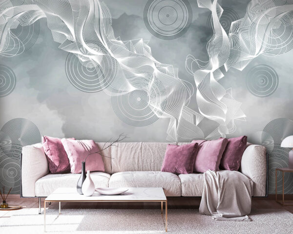 White and black swirls on a gray background u58943v2pig38 600x480 - White and black swirls on a gray background - tegory
