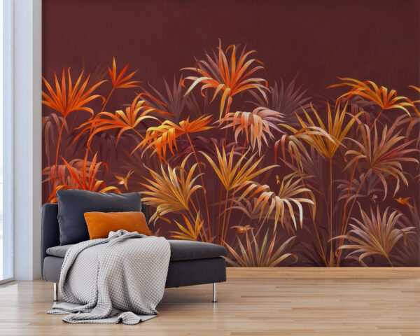 Vibrant foliage against a rich backdrop. Vibrant foliage against a rich backdrop.