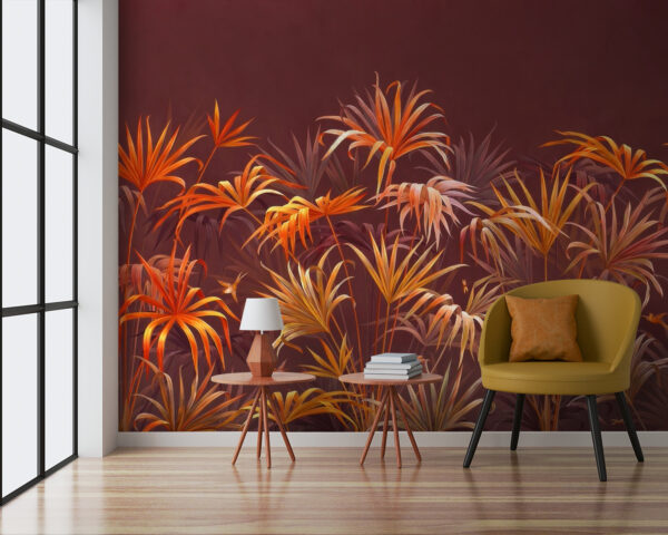 Vibrant foliage against a rich backdrop. Vibrant foliage against a rich backdrop.