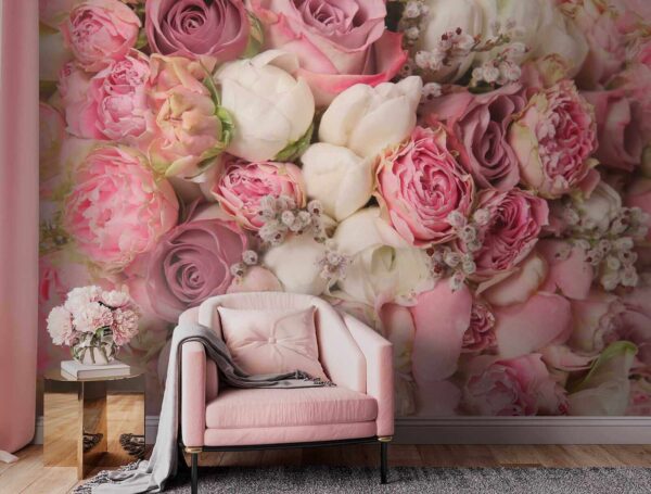 Lovely bouquet of pink roses u57795pig1 600x455 - Lovely bouquet of pink roses - tegory
