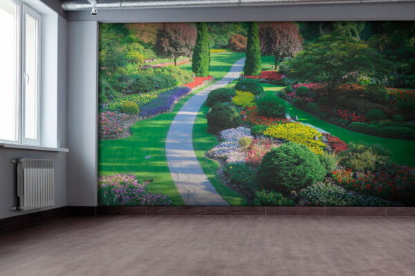 Garden with many flowers and trees u57674piw1 600x400 - Garden with many flowers and trees - tegory