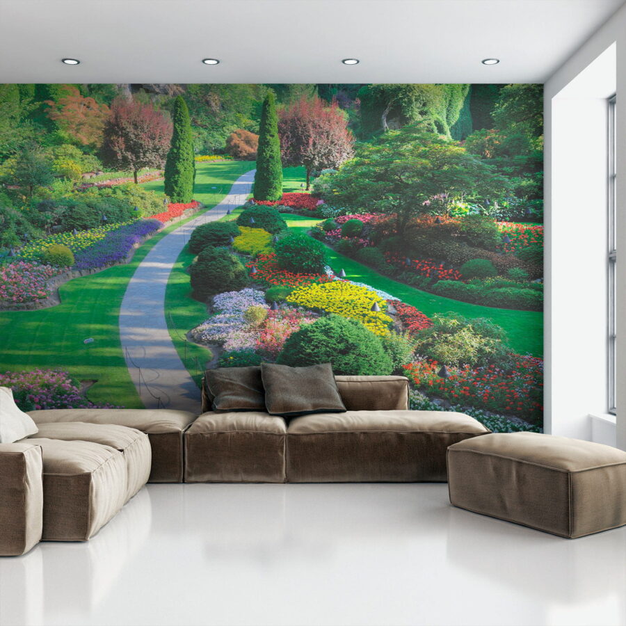 u57674pig1 900x900 - Garden with many flowers and trees - tegory
