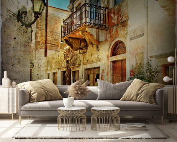 Stone building with a balcony u57601pig9 600x480 - Stone building with a balcony - tegory
