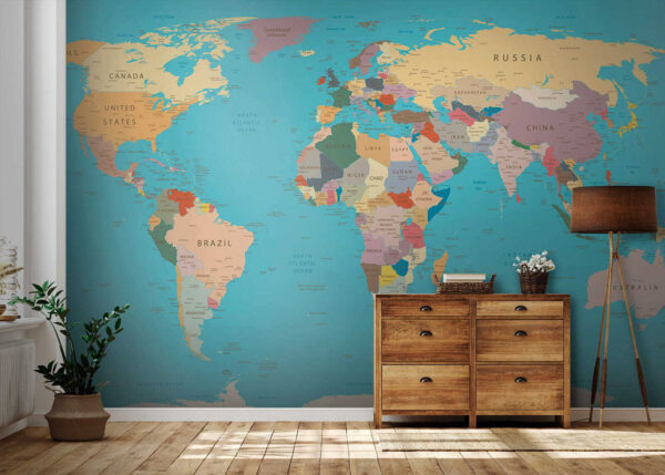 Map of the world Map of the world