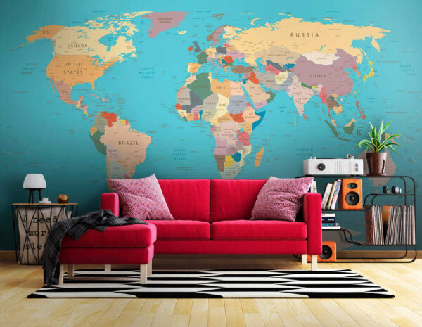 Map of the world Map of the world