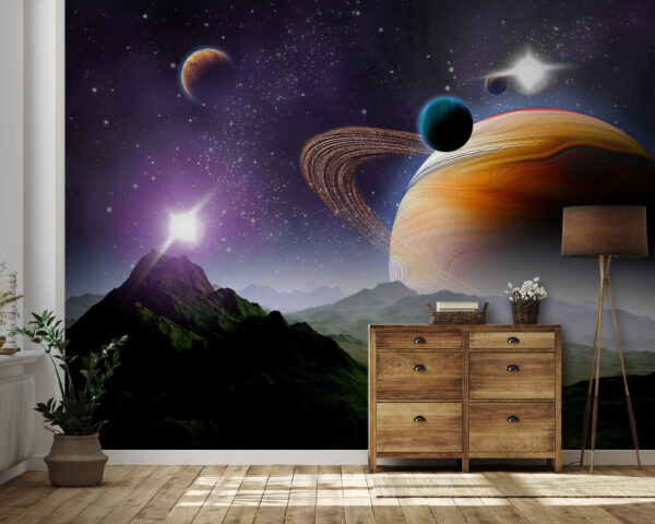 Planets and stars in space u57430pig41 600x480 - Planets and stars in space - tegory
