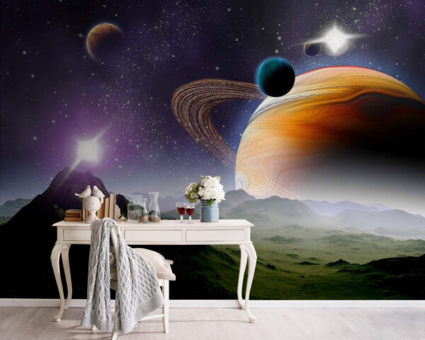 Planets and stars in space u57430pig5 600x480 - Planets and stars in space - tegory