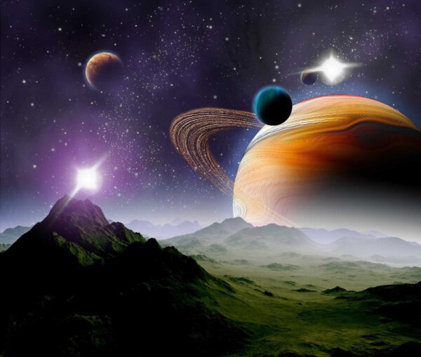 Planets and stars in space u57430p 600x509 - Planets and stars in space - tegory
