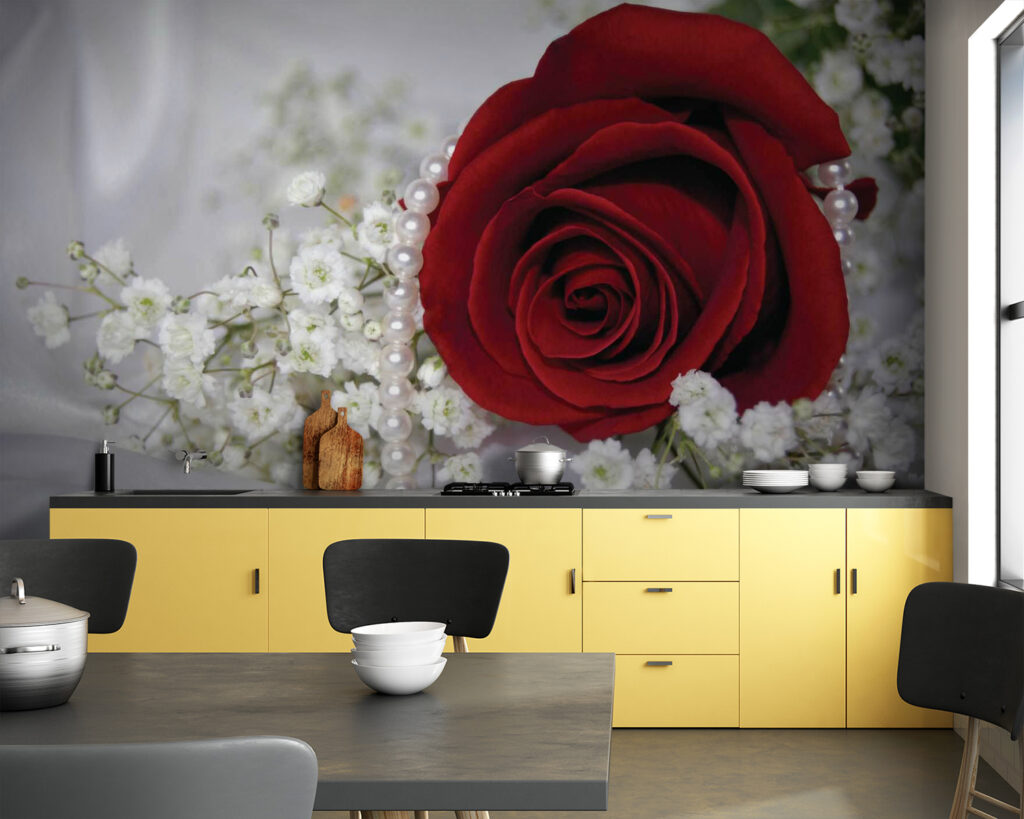 Red rose and white flowers u57071pik83m 1024x819 - Red rose and white flowers - tegory