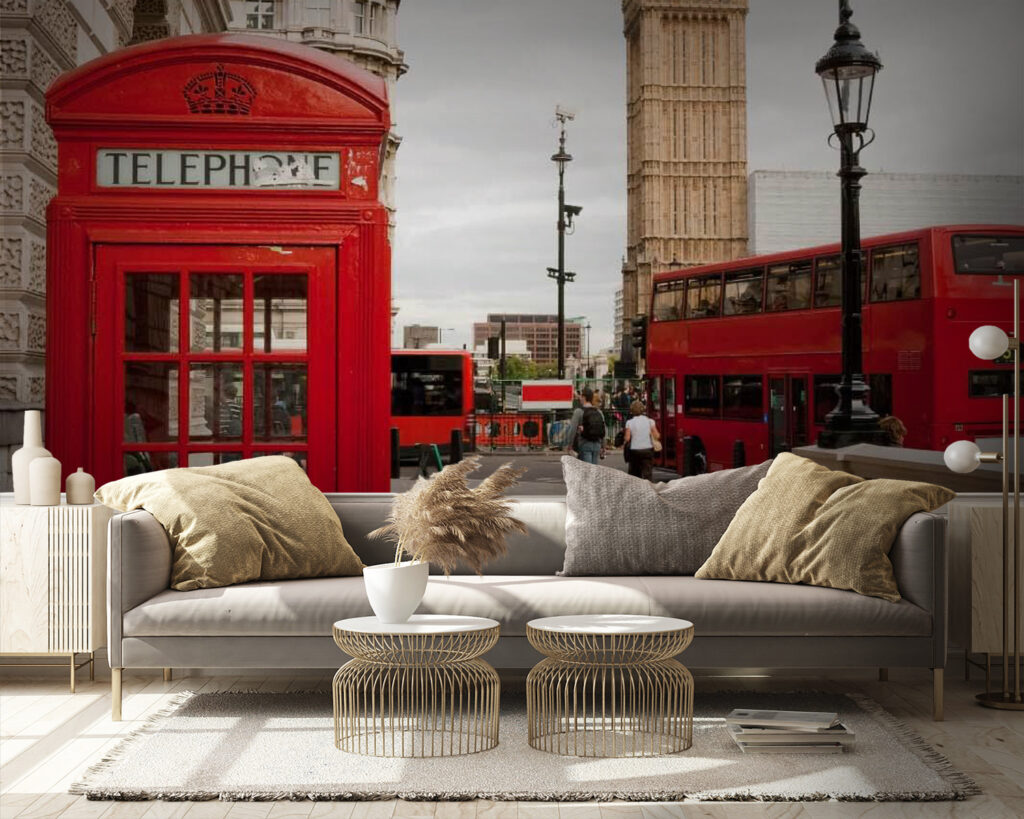 Red telephone booth in a city u55730pig9 1024x819 - Red telephone booth in a city - tegory