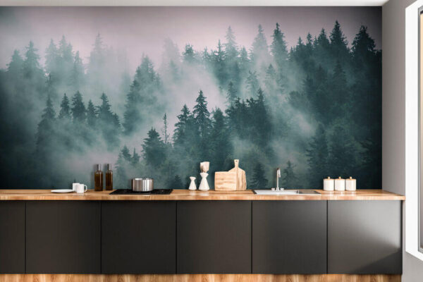 Foggy forest with trees u55536pik1m 600x400 - Foggy forest with trees - tegory