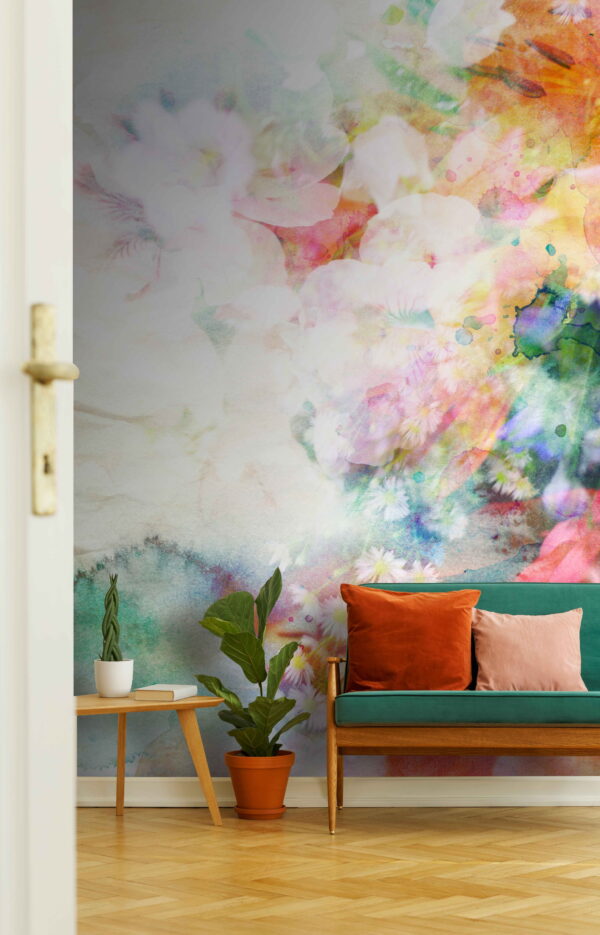 Colorful flower painting u55087pig1 600x935 - Colorful flower painting - tegory