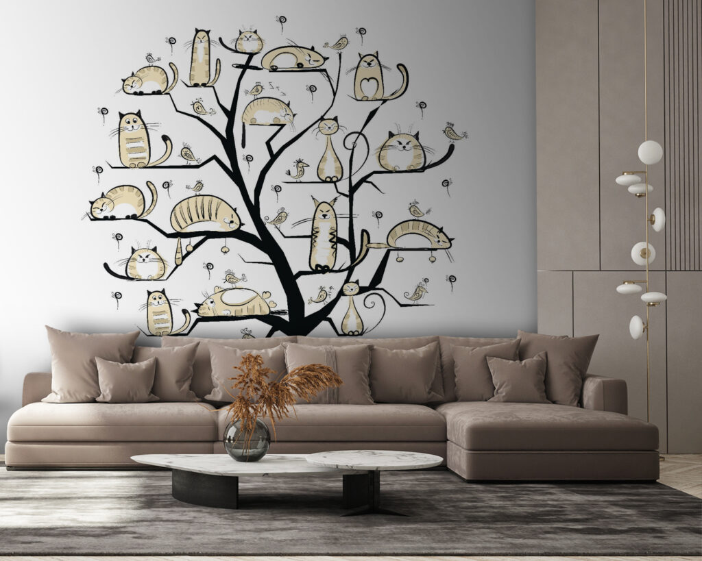 u54856pig58 1024x819 - Tree with cats on it - tegory
