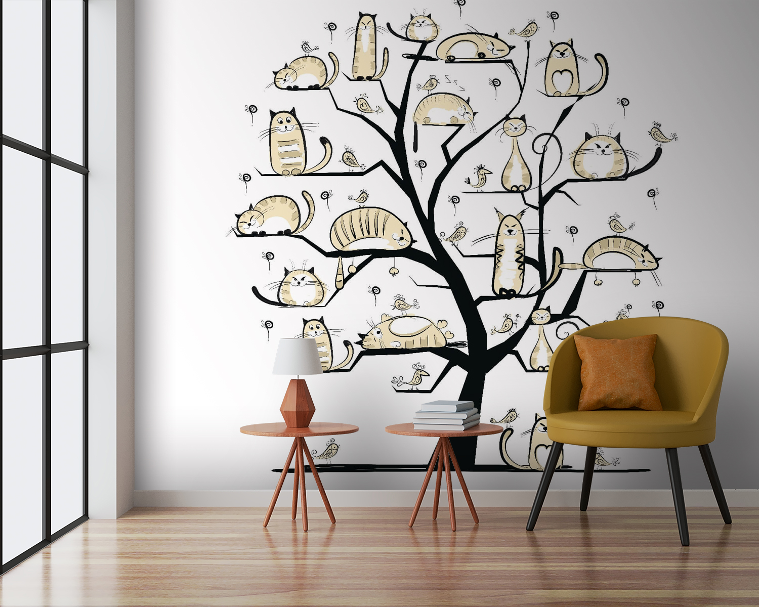 u54856pig3m - Tree with cats on it - tegory